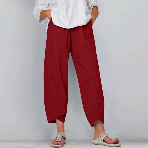 women's pants & capris 40# women casual harem cotton linen wide leg trouser summer elastic waist plus size loose lady trousers broek, Black;white
women's pants & capris 40# women casual harem cotton linen wide leg trouser summer elastic waist plus size loose lady trousers broek, Black;white
