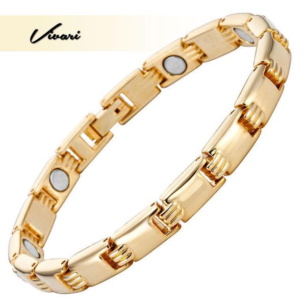 link, chain vivari 2021 fashion ladies simple elegant shiny gold bracelet jewelry gift charm for pain relief health, Black
link, chain vivari 2021 fashion ladies simple elegant shiny gold bracelet jewelry gift charm for pain relief health, Black