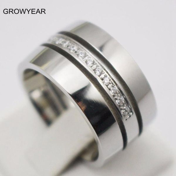 wedding rings crystals channel setting bands stainless steel womens cubic zirconia jewelry 1pcs, Slivery;golden
wedding rings crystals channel setting bands stainless steel womens cubic zirconia jewelry 1pcs, Slivery;golden