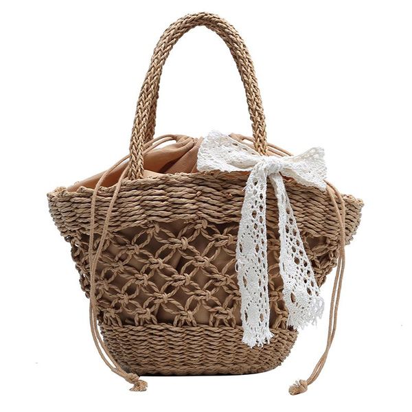 evening bags shoulder belt hand-woven straw rattan handbag with lace bow 2021 summer casual beach travel hand bag
evening bags shoulder belt hand-woven straw rattan handbag with lace bow 2021 summer casual beach travel hand bag