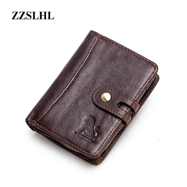 genuine leather wallet men and women head zero anti-theft rfid change fashion retro money coin card bags wallets, Red;black
genuine leather wallet men and women head zero anti-theft rfid change fashion retro money coin card bags wallets, Red;black