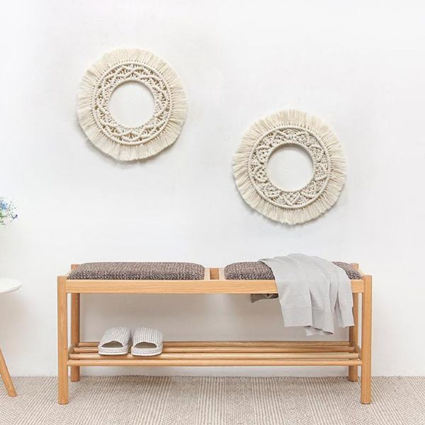 tapestries macrame wall hanging round tapestry with tassel boho pendant art background apartment living room bedroom baby nursery decor
tapestries macrame wall hanging round tapestry with tassel boho pendant art background apartment living room bedroom baby nursery decor