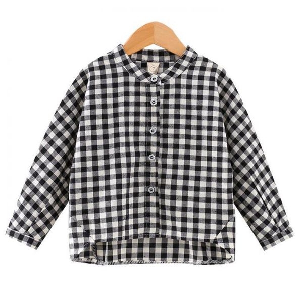 shirts girls blouse long sleeve plaid cotton for black red leisure children child clothes, White;black
shirts girls blouse long sleeve plaid cotton for black red leisure children child clothes, White;black