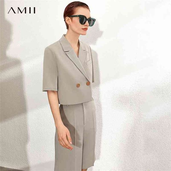 minimalism spring summer solid jacket causal lapel loose suit coat high waist short pants 12070229 210527, White
minimalism spring summer solid jacket causal lapel loose suit coat high waist short pants 12070229 210527, White
