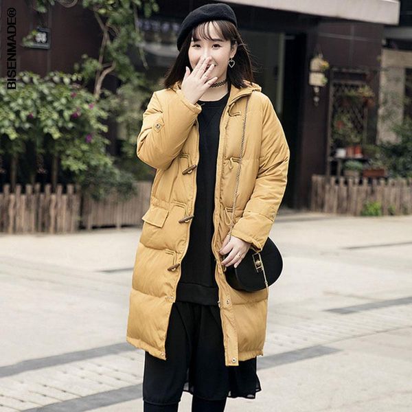 plus size outerwear & coats women's clothing long parkas winter solid color hooded horn button thick warm down cotton padded jacket, Black
plus size outerwear & coats women's clothing long parkas winter solid color hooded horn button thick warm down cotton padded jacket, Black