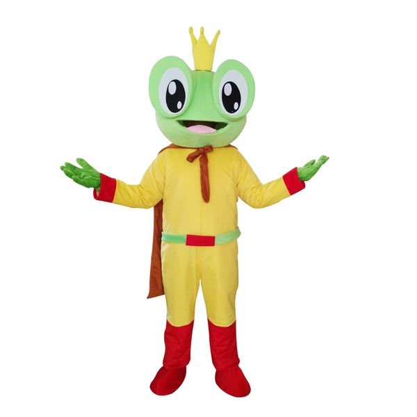 mascot costumes 2019 frog mascot costume cartoon animal frog prince mascot costumes for halloween birthday party funning dress, Red;yellow
mascot costumes 2019 frog mascot costume cartoon animal frog prince mascot costumes for halloween birthday party funning dress, Red;yellow
