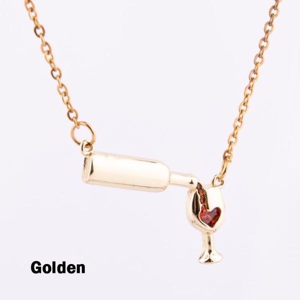 women's fashion necklace elegant wine glass cup pendant chains neck jewelry accessories decor gifts for girls summer to wear necklaces, Silver
women's fashion necklace elegant wine glass cup pendant chains neck jewelry accessories decor gifts for girls summer to wear necklaces, Silver
