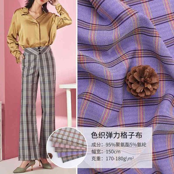 yarn dyed elastic plaid fashion boutique women's coat plaid fabric pants skirt material, Black;white
yarn dyed elastic plaid fashion boutique women's coat plaid fabric pants skirt material, Black;white