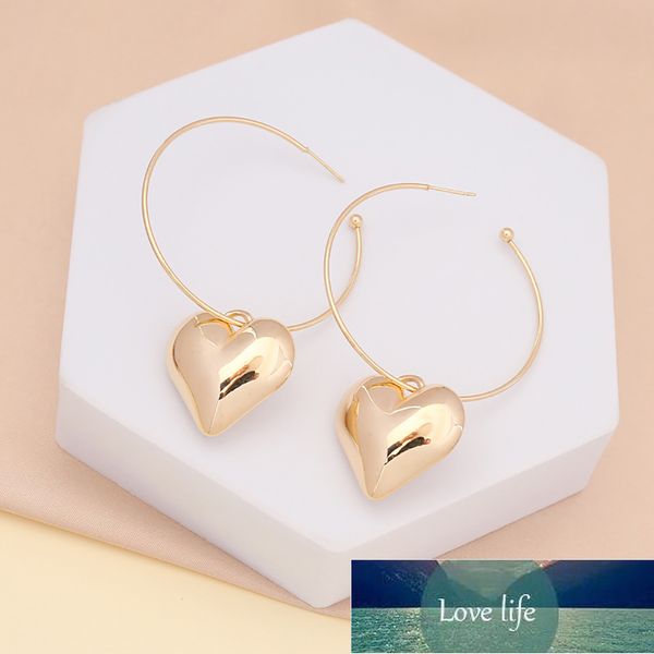fashion gold color love heart hoop earring for women jewelry statement earrings party accessories gifts for mom and girl friend factory pric, Golden;silver
fashion gold color love heart hoop earring for women jewelry statement earrings party accessories gifts for mom and girl friend factory pric, Golden;silver