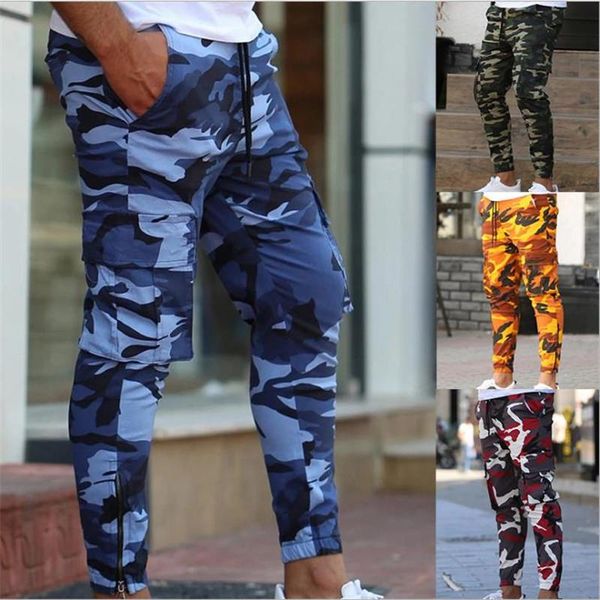 men 7 color high street casual pockets pants camouflage cargo baggy tactical trouser cotton fashion sweatpants men's, Black
men 7 color high street casual pockets pants camouflage cargo baggy tactical trouser cotton fashion sweatpants men's, Black