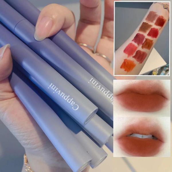 lip gloss matte velvet mousse glaze liquid lipstick makeup long lasting moisturizing waterproof beauty lips cosmetics tslm1
lip gloss matte velvet mousse glaze liquid lipstick makeup long lasting moisturizing waterproof beauty lips cosmetics tslm1