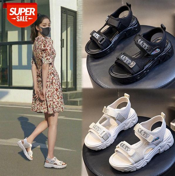 thick-soled sports style women's shoes plus size popular velcro sandals fairy single women #yu5b, Black
thick-soled sports style women's shoes plus size popular velcro sandals fairy single women #yu5b, Black