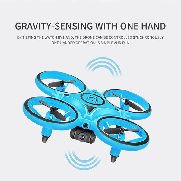 2.4g mini watch rc drone with 1080p camera hd wifi fpv gesture sensing helicopter model electronic quadcopter dron toys for boy drones
2.4g mini watch rc drone with 1080p camera hd wifi fpv gesture sensing helicopter model electronic quadcopter dron toys for boy drones
