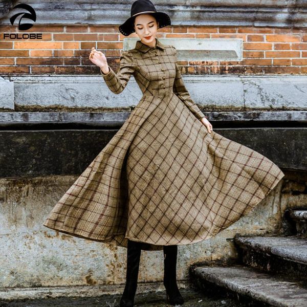 casual dresses folobe vintage plaid wool dress women winter 2021 thicken warm elegant stylish ladies skinny retro long party shirt, Black;gray
casual dresses folobe vintage plaid wool dress women winter 2021 thicken warm elegant stylish ladies skinny retro long party shirt, Black;gray