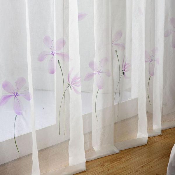 curtain & drapes chinese hand-painted window tulle curtains for living room modern simple flowers voile bedroom sheer home textile
curtain & drapes chinese hand-painted window tulle curtains for living room modern simple flowers voile bedroom sheer home textile