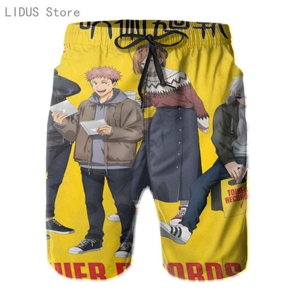 men's shorts anime jujutsu kaisen beach board surfing bermudas print boardshorts swimming swim trunks pants beachwear, White;black
men's shorts anime jujutsu kaisen beach board surfing bermudas print boardshorts swimming swim trunks pants beachwear, White;black