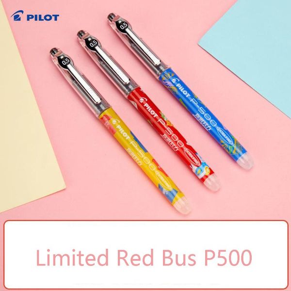 gel pens 1pcs japan pilot red bus limited edition p500 pen student test straight liquid rollerball 0.5mm
gel pens 1pcs japan pilot red bus limited edition p500 pen student test straight liquid rollerball 0.5mm