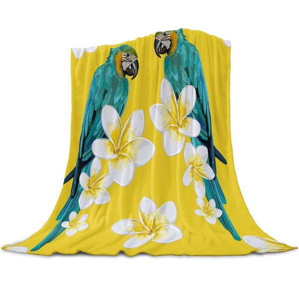 blankets green parrot painting flowers plumeria soft blanket for bed sofa cover summer large travel throw bedspread carpet
blankets green parrot painting flowers plumeria soft blanket for bed sofa cover summer large travel throw bedspread carpet