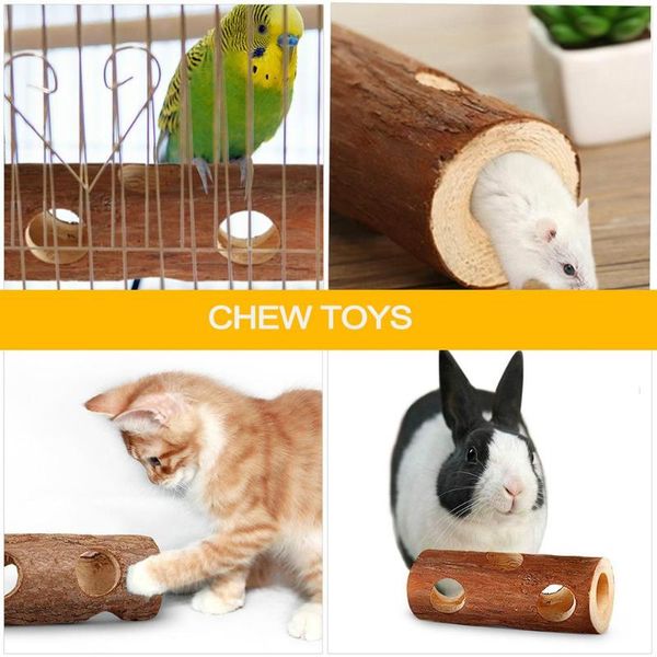 small animal supplies pet wood tunnel hamster mice gerbils natural tube bird cat playing toy
small animal supplies pet wood tunnel hamster mice gerbils natural tube bird cat playing toy