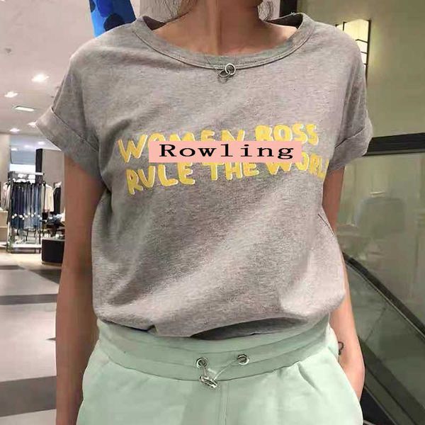 women's t-shirt color letter graphic tee shirts woman round neck short sleeve black cotton casual classic tshirts 2021 nujr, White
women's t-shirt color letter graphic tee shirts woman round neck short sleeve black cotton casual classic tshirts 2021 nujr, White