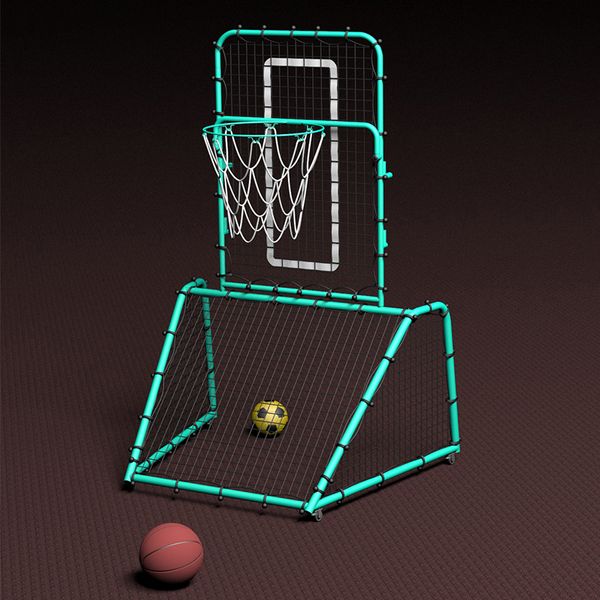 outdoor basketball stand football combination double kindergarten door frame two in one
outdoor basketball stand football combination double kindergarten door frame two in one
