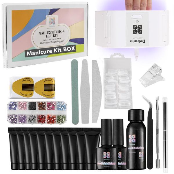 nail art kits manicure set beauty makeup box with 24w led uv lamp 10 color extension gel kit present gift design
nail art kits manicure set beauty makeup box with 24w led uv lamp 10 color extension gel kit present gift design