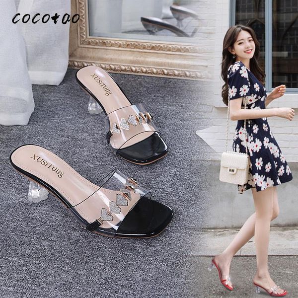 slippers high-heeled sandals female fairy wind 2021 summer sequins rhinestone korean version with students wild ins, Black
slippers high-heeled sandals female fairy wind 2021 summer sequins rhinestone korean version with students wild ins, Black