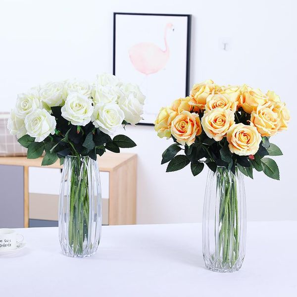 decorative flowers & wreaths diy rose party decoration retro silk flower fake small wedding holiday supplies home bouquet
decorative flowers & wreaths diy rose party decoration retro silk flower fake small wedding holiday supplies home bouquet