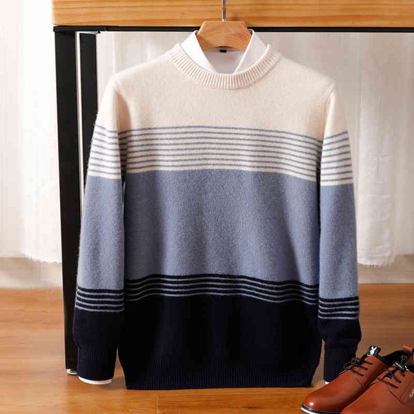 pullover cardigan sweaters autumn and winter casual wool round neck long sleeve brown ordinary korean youth sweater, White;black
pullover cardigan sweaters autumn and winter casual wool round neck long sleeve brown ordinary korean youth sweater, White;black