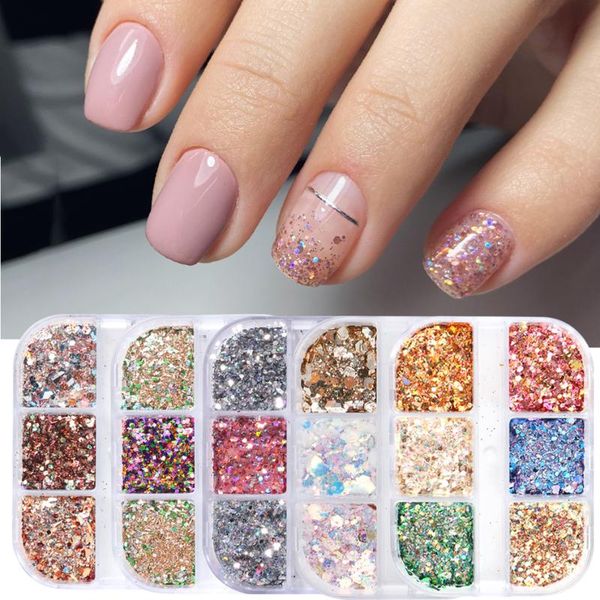 grids luxury holographic nail glitter set spangle aurora butterfly flake sequin for nails chrome powder decoration gl1909, Silver;gold
grids luxury holographic nail glitter set spangle aurora butterfly flake sequin for nails chrome powder decoration gl1909, Silver;gold