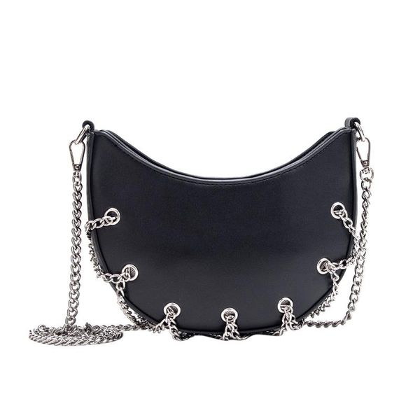 waist bags women chains design armpit bag black personality crescent moon saddle ladies gothic crossbody pu leather fashion handbags
waist bags women chains design armpit bag black personality crescent moon saddle ladies gothic crossbody pu leather fashion handbags