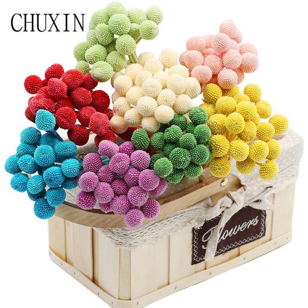 decorative flowers & wreaths 10pcs/lot natural dried flower colorful ball real bouquet for home dining table wedding decoration chrismas dec
decorative flowers & wreaths 10pcs/lot natural dried flower colorful ball real bouquet for home dining table wedding decoration chrismas dec