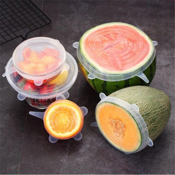 kitchen storage & organization 6pcs reusable silicone caps stretch lids cover for cookware bowl tapas de silicona para alimentos gadget
kitchen storage & organization 6pcs reusable silicone caps stretch lids cover for cookware bowl tapas de silicona para alimentos gadget