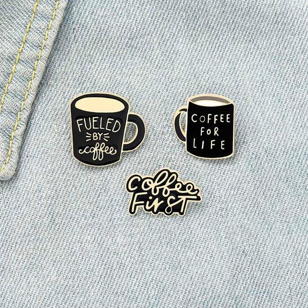 pins, brooches cartoon coffee cup letter alloy brooch bag clothes backpack lapel enamel pin badges jewelry gift for friends women accessorie, Gray
pins, brooches cartoon coffee cup letter alloy brooch bag clothes backpack lapel enamel pin badges jewelry gift for friends women accessorie, Gray