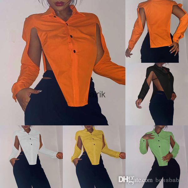 autumn and winter women blouses & shirts solid color hollow out blouse lapel long sleeve loose shirt, White
autumn and winter women blouses & shirts solid color hollow out blouse lapel long sleeve loose shirt, White