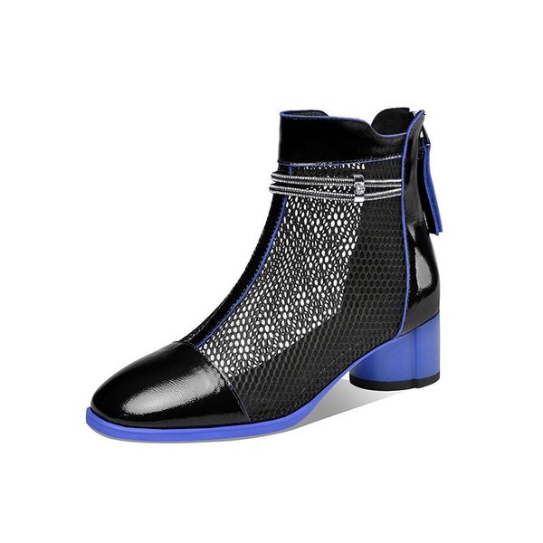 boots ankle zipper footwear crystal decoration fashion ladies high heels genuine leather summer shoes large size 34-41, Black
boots ankle zipper footwear crystal decoration fashion ladies high heels genuine leather summer shoes large size 34-41, Black