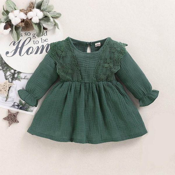 girl's dresses keelorn baby girls vintage dress autumn children long sleeve ruffles vestidos solid college style lightweight infant clo, Red;yellow 
girl's dresses keelorn baby girls vintage dress autumn children long sleeve ruffles vestidos solid college style lightweight infant clo, Red;yellow