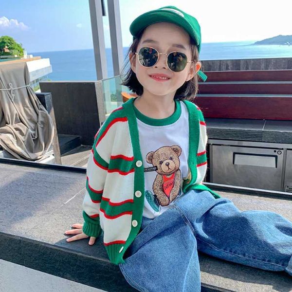 girls sweater baby's coat outwear 2021 stripe thicken warm winter autumn knitting cardigan christmas gift children's clothing y102, Blue
girls sweater baby's coat outwear 2021 stripe thicken warm winter autumn knitting cardigan christmas gift children's clothing y102, Blue