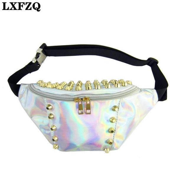 fanny pack women laser belly band motorcycle leg bag sac banane rivets waist a case for phone belt buckle money bags
fanny pack women laser belly band motorcycle leg bag sac banane rivets waist a case for phone belt buckle money bags