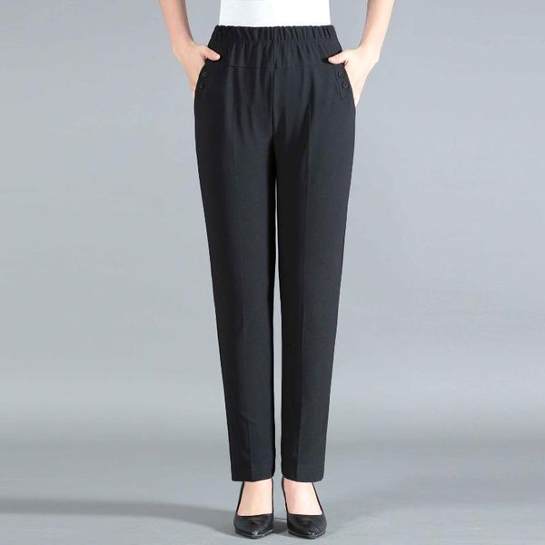 women's pants & capris women 2022 spring autumn large size pockets female high waist long trousers ladies middle aged straight q888, Black;white
women's pants & capris women 2022 spring autumn large size pockets female high waist long trousers ladies middle aged straight q888, Black;white