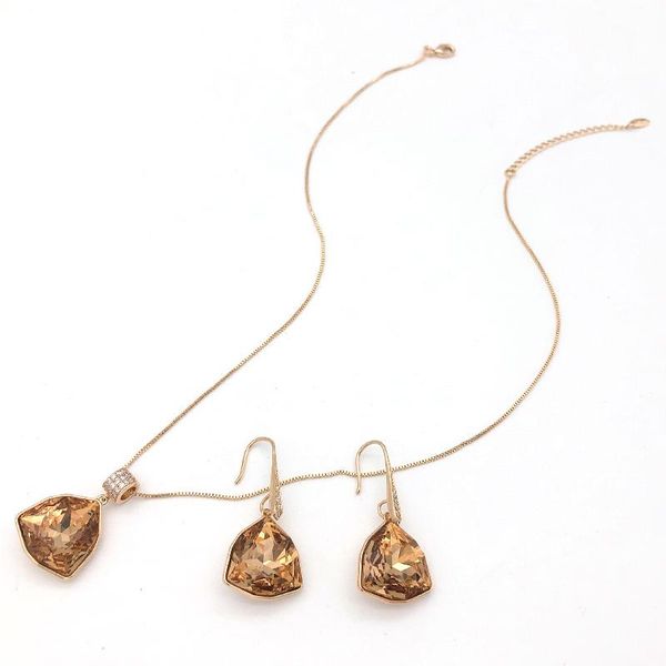 earrings & necklace 11.11 triangle dangle and set made with austrian crystal for women party bijoux accessories girls gift, Silver
earrings & necklace 11.11 triangle dangle and set made with austrian crystal for women party bijoux accessories girls gift, Silver