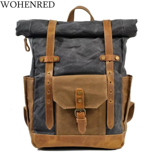 backpack brand vintage lapmen canvas leather college weekend school bags casual bookbag mens waterproof travel bag rucksack
backpack brand vintage lapmen canvas leather college weekend school bags casual bookbag mens waterproof travel bag rucksack
