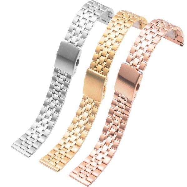 watch bands 10mm 12mm 14mm 16mm 18mm 20mm stainless steel watchbands women metal straps silvery golden rose gold, Black;brown
watch bands 10mm 12mm 14mm 16mm 18mm 20mm stainless steel watchbands women metal straps silvery golden rose gold, Black;brown