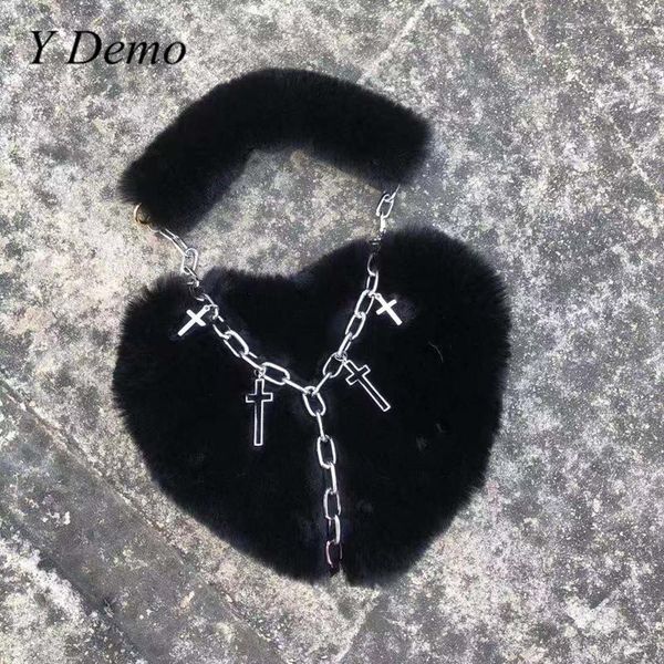 waist bags y demo harajuku heart shaped fur bag casual sweet soft cross buckle grunge one shoulder fashion trend
waist bags y demo harajuku heart shaped fur bag casual sweet soft cross buckle grunge one shoulder fashion trend