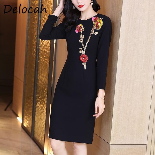 casual dresses delocah 2021 autumn women fashion runway pencil dress long sleeve gorgeous crystal sequined elegant ladies slim midi dresse, Black;gray
casual dresses delocah 2021 autumn women fashion runway pencil dress long sleeve gorgeous crystal sequined elegant ladies slim midi dresse, Black;gray