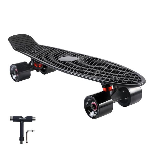 inch cruiser skateboard for cruising commuting rolling around - adults youths boys girls men and kids t-tool included skateboarding
inch cruiser skateboard for cruising commuting rolling around - adults youths boys girls men and kids t-tool included skateboarding