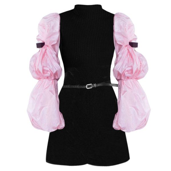 women's jumpsuits & rompers women jumpsuit long puff sleeve o neck velvet patchwork playsuit female fashion short pants slim, Black;white
women's jumpsuits & rompers women jumpsuit long puff sleeve o neck velvet patchwork playsuit female fashion short pants slim, Black;white