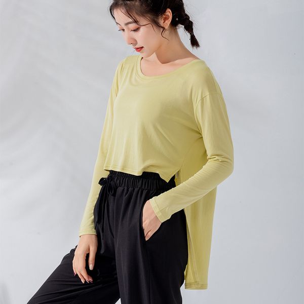 autumn yoga dress women's long sleeve loose slim sports blouse running t-shirt training fitness top, Gray
autumn yoga dress women's long sleeve loose slim sports blouse running t-shirt training fitness top, Gray