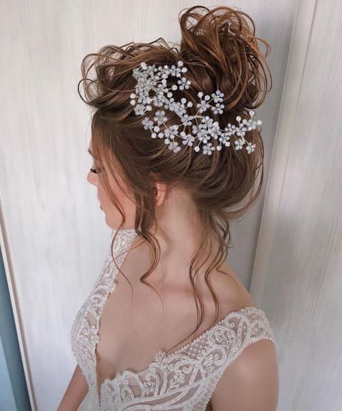 headpieces trixy h262 flowers crystal bridal hair comb for wedding shinny clips accessories women tiara, Silver
headpieces trixy h262 flowers crystal bridal hair comb for wedding shinny clips accessories women tiara, Silver