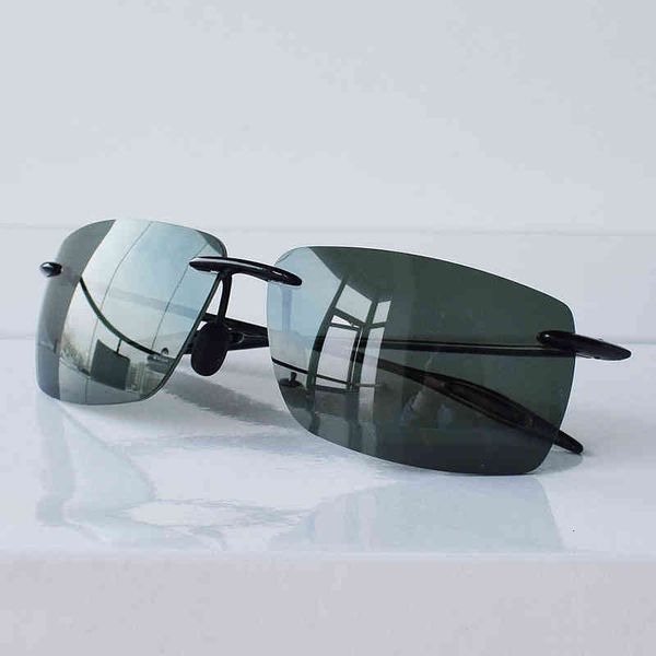 sunglasses fashion 10g polarized men tr90 rimless glasses for man ultra-light driving shades anti uv400, White;black
sunglasses fashion 10g polarized men tr90 rimless glasses for man ultra-light driving shades anti uv400, White;black